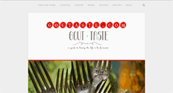 Desktop Screenshot of goutaste.com